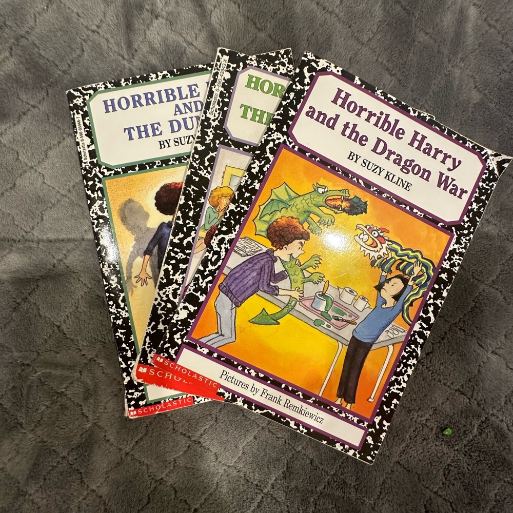 BOOKS: horrible harry book bundle!